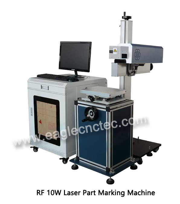 co2 laser marking machine with up and down table