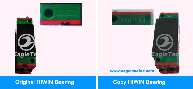original hiwin linear bearings plastic end