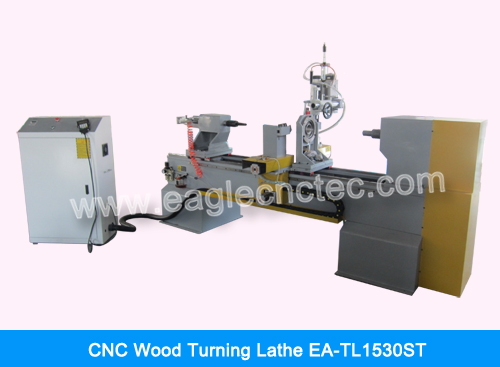 cnc wood turning lathe