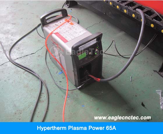 hypertherm 65amp plasma power with eagletec cnc tube cutter 