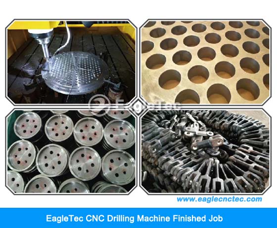 cnc plate drilling machine application finished jobs