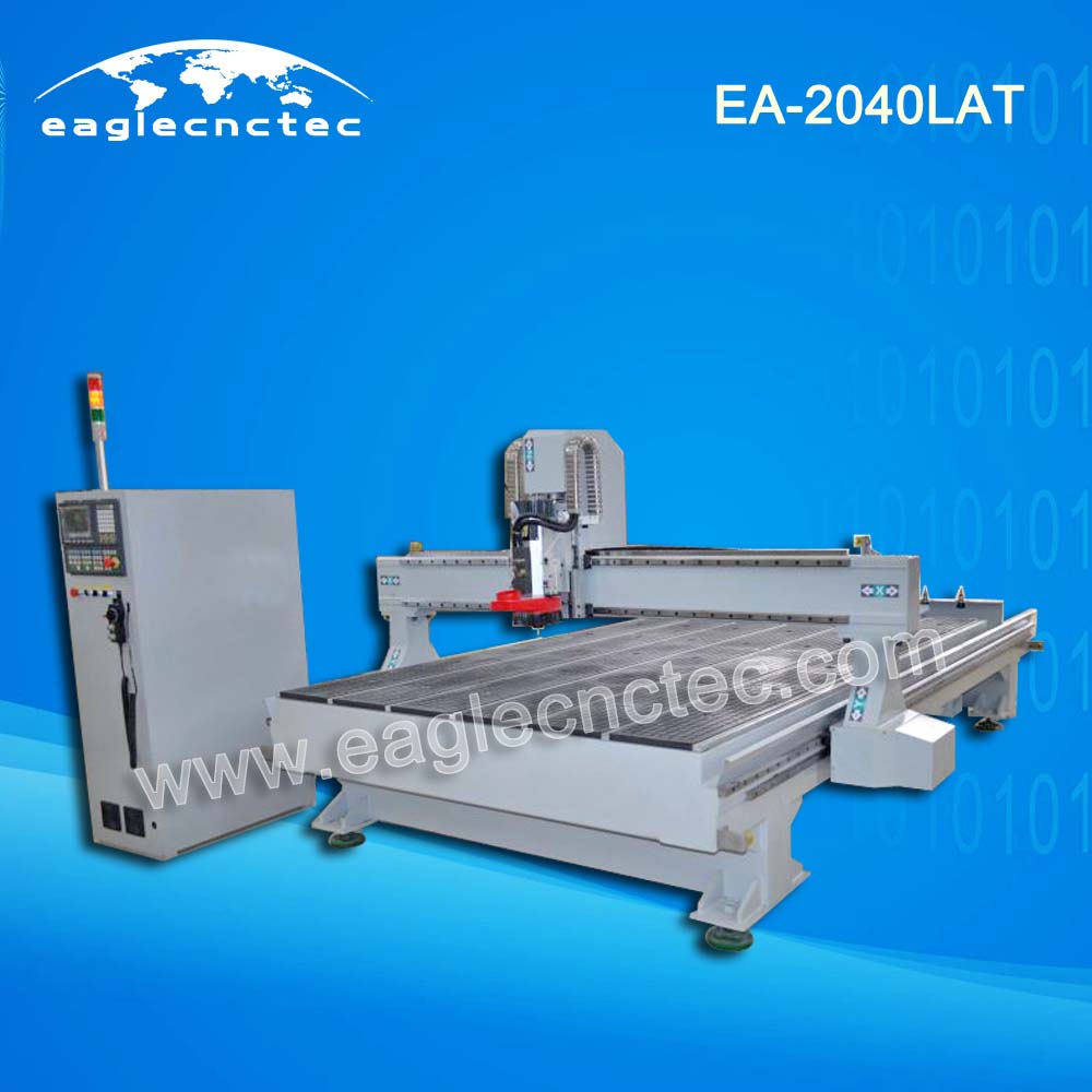 Linear ATC CNC Router EA2040 with 9KW HSD Automatic Tool Change Spindle 2000x4000mm
