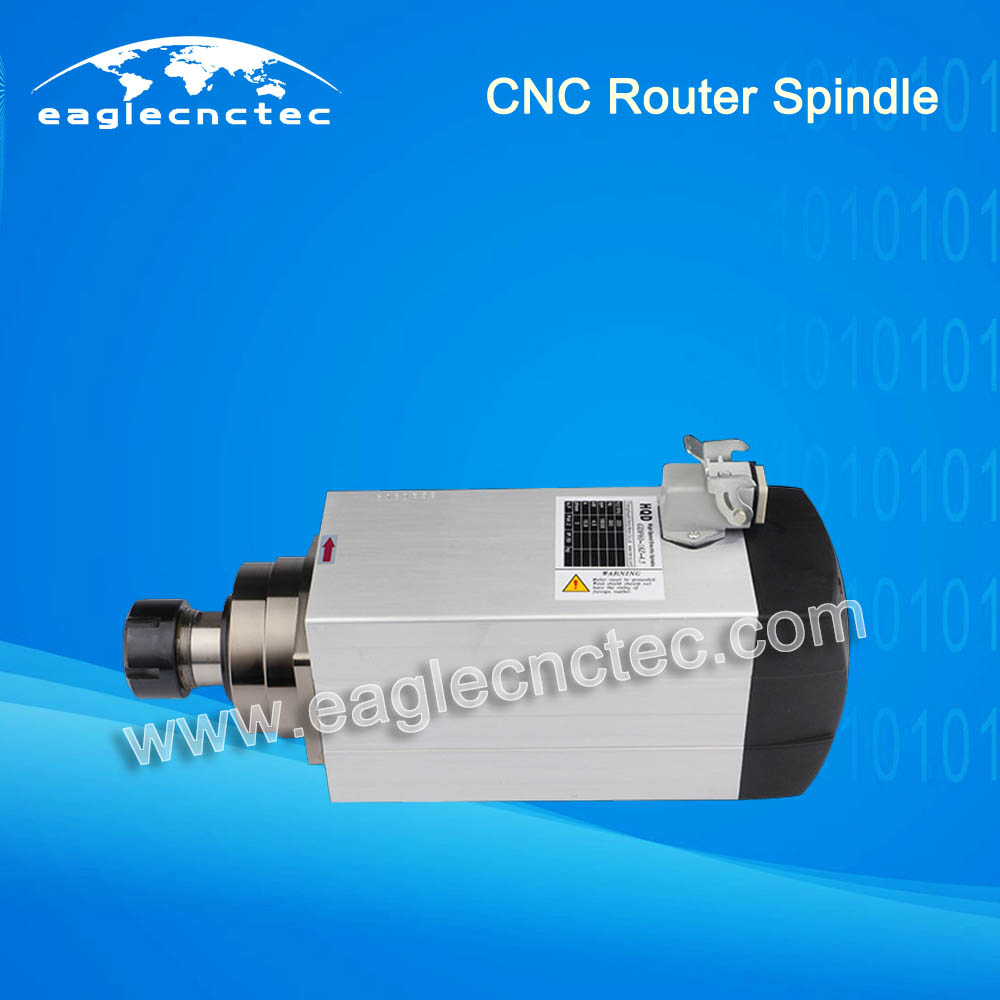 CNC Router Spindle Motor 1.5kw/2.2kw/3kw/4.5kw 6kw Air Cooled