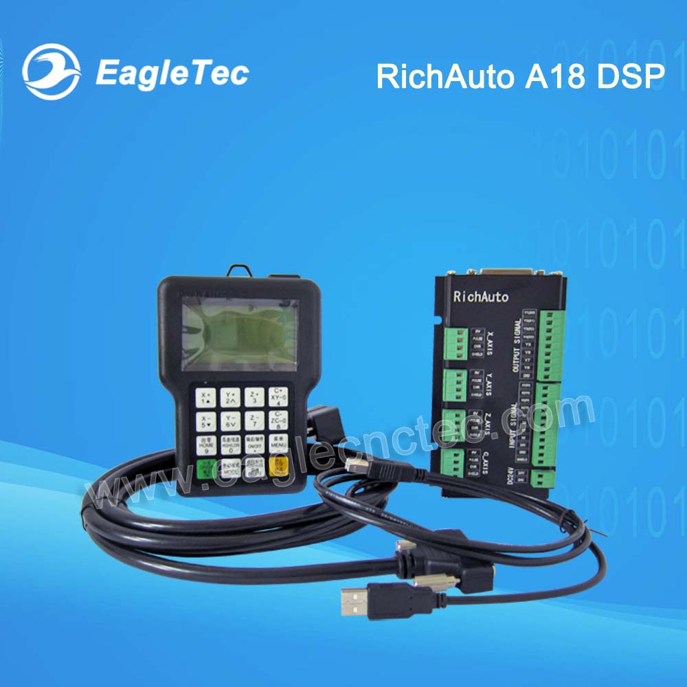 RichAuto A18 DSP Controller for 4 Axis CNC Router