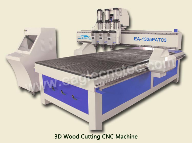 3d wood cutting cnc machine