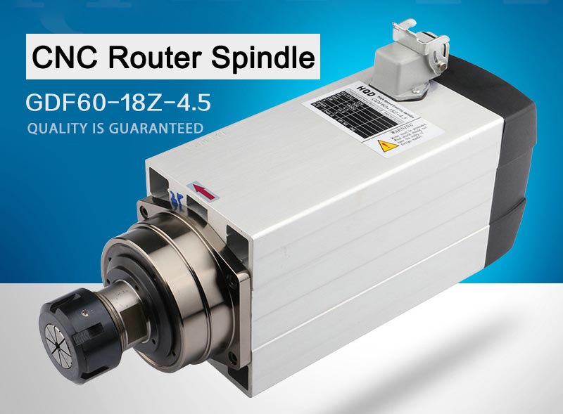 cnc router spindle motor air cooled