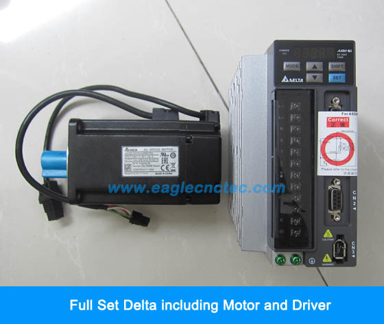 full set delta servo drive including motor and driver