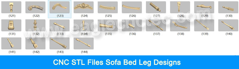 cnc stl files sofa bed leg designs photo