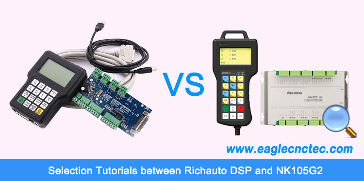 selection tutorials comparison on richauto dsp and weihong nk105g2