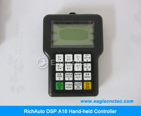 richauto a18s hand-held controller photo