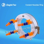 Flexible Coolant Nozzles Ring for CNC Router Good For Aluminum Milling