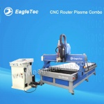 CNC Router Plasma Combo Machine for Wood And Metal Cutting (2 in 1 model)